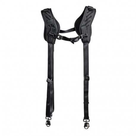 Camera Strap - BlackRapid Blackline II Double Adjustable for 2 Cameras Black