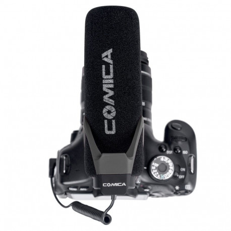 Microphone - Comica CVM-V30 LITE B Condenser Cardioid AAA Battery Black