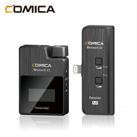 Microphone - Comica BoomX-D MI1 Wireless Dual-Channel System 100m Range