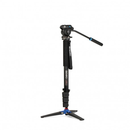Camera Monopod - Benro A38FDS2PRO Aluminum Monopod with Quick-Release Plate