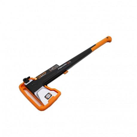 Camping Axe - Fiskars X32 Splitting Axe 815mm FiberComp™ Handle Black Orange