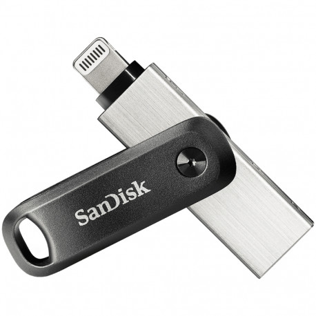 SANDISK iXpand Flash Drive Go 256GB - USB3.0 + Lightning - for iPhone and iPad