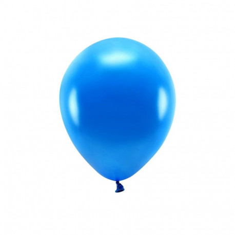 PartyDeco õhupall, 10 tk, 30 cm, sinine metallik / Öko