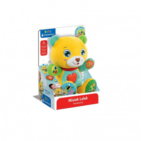 Kolorowy Interaktywny Misiek Lelek Język Polski Clementoni 50939