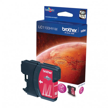 Tint Brother LC1100HYM Magenta High Yield DCP-6690CW,  750lk@5%