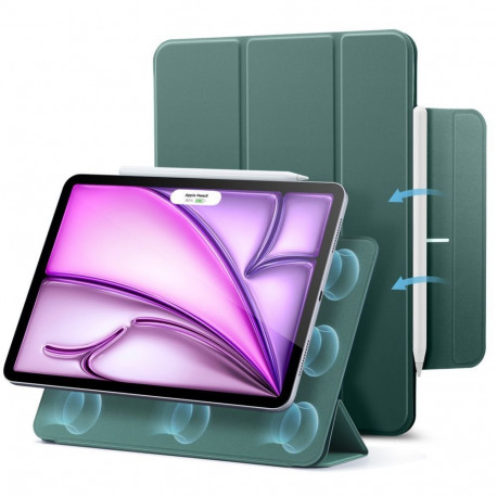 ESR ESR Rebound Magnetic Case for iPad Pro 12.9 2020 / 2021 / 2022 / iPad Air 13 2024 / 2025 - Green