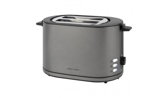 Toaster ProfiCook, charcoal grey