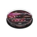 CDR 52x CB 700MB MediaR. 10 pieces