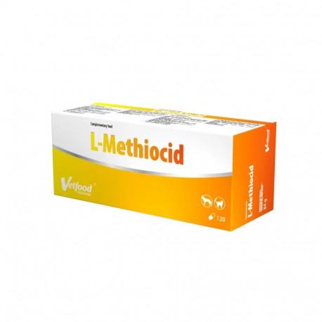 VETFOOD L-Methiocid - supplements for dogs and cats - 120 pcs