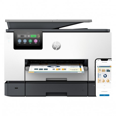 HP OfficeJet Pro 9130b Wireless All-in-One Color Printer, Two-sided printing; Copier, Scanner