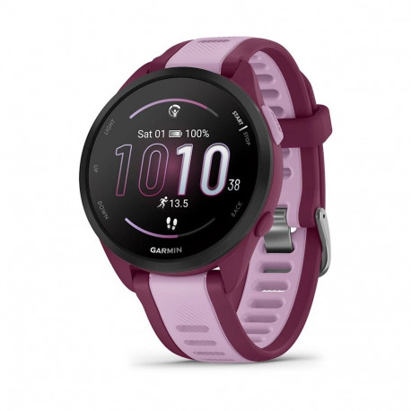 Garmin Forerunner 165 Music 3.05 cm (1.2") AMOLED 43 mm Digital 390 x 390 pixels Touchscreen Purple 