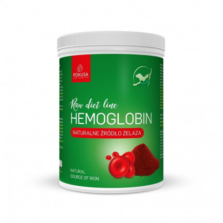 POKUSA RawDietLine hemoglobiin toidulisandid koertele ja kassidele 800g