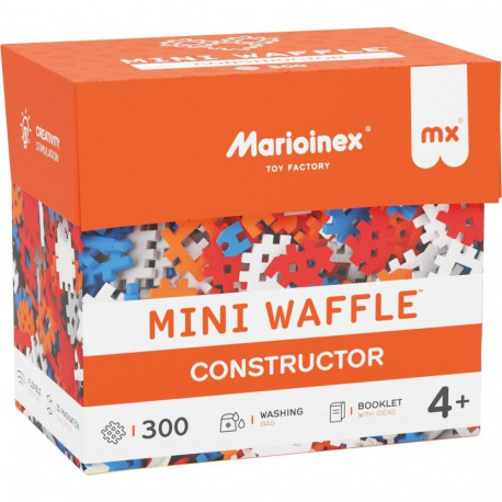 MARIONEX Mini Waffle ehitusklotsid, 300 tk