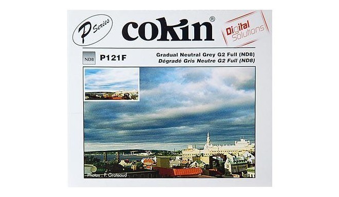 Cokin filter neutral density ND8 P121F