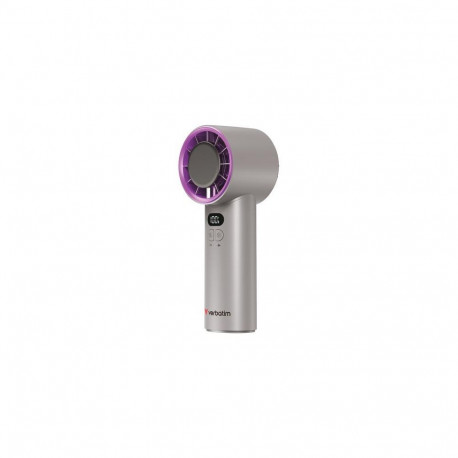 Verbatim Cool’n’Go IceTouch Handheld Fan Grey/Purple