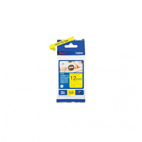 Brother TZE631S label-making tape Black on yellow TZe