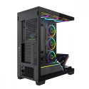 Case PC VOLCANO STELLAR PLUS ARGB MIDI 8F Black
