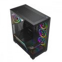 Case PC VOLCANO STELLAR PLUS ARGB MIDI 8F Black