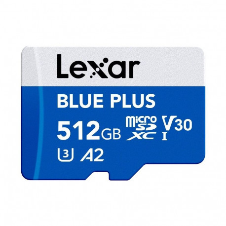 MEMORY MICRO SDXC 512GB UHS-I/W/A LMSBLPL512G-BNANG LEXAR