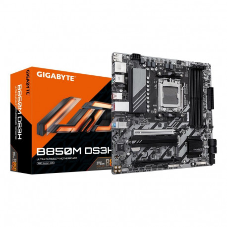 Mainboard|GIGABYTE|AMD B850|Socket AM5|micro ATX|RAM DDR5-SDRAM|4xSlots|2xNumber of M.2 (M) slots|B8