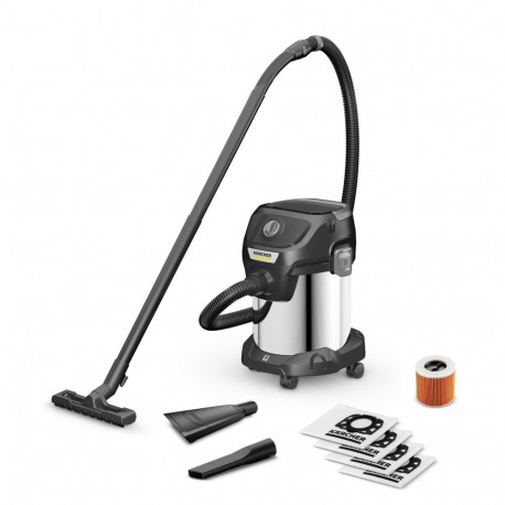 Vacuum Cleaner|KARCHER|Suction power 230 AW|Input power 1000 W|Dust capacity 17 L|Drum vacuum|Cleani