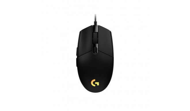 MOUSE USB OPTICAL G102 LIGHTSY/BLACK 910-005823 LOGITECH