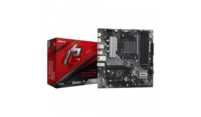 ASRock emaplaat AMD B550 SAM4 MicroATX