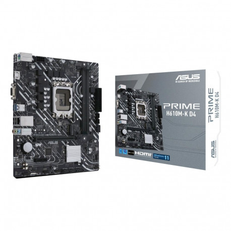Asus emaplaat Intel H610 LGA1700 MicroATX DDR4x2