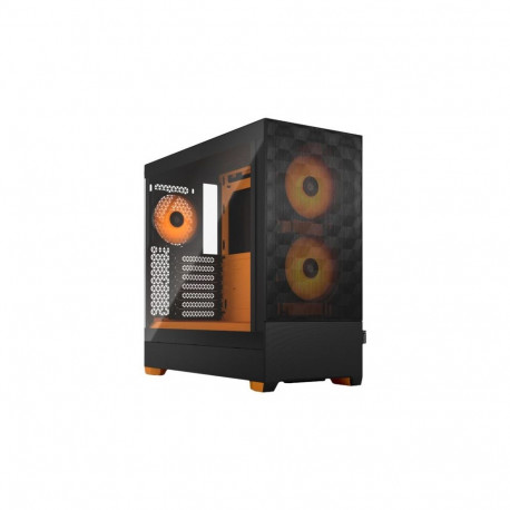 FRACTAL DESIGN Pop Air RGB Orange Core TG Clear Tint