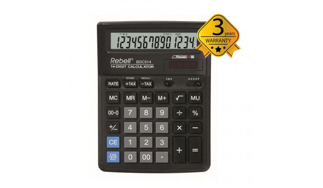 Calculator Desktop Rebell BDC514