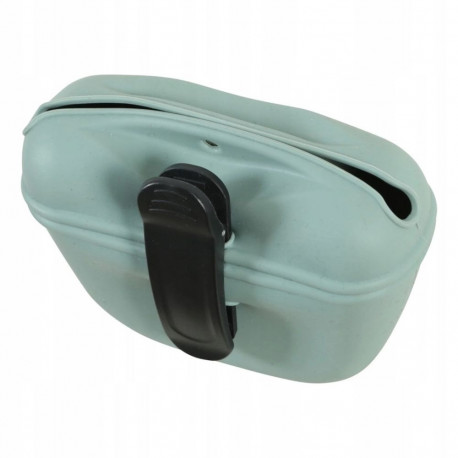 Pet Treat Pouch ZOLUX Silicone Magnetic Fastener Green