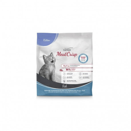 Cat Food - PLATINUM MeatCrisp Kitten Fish 400g 40% Protein