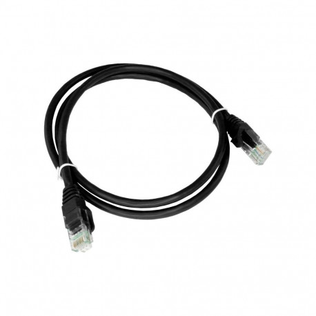 Network Cable - ALANTEC KKU5CZA1 0.25m Cat5e U/UTP RJ-45 Black