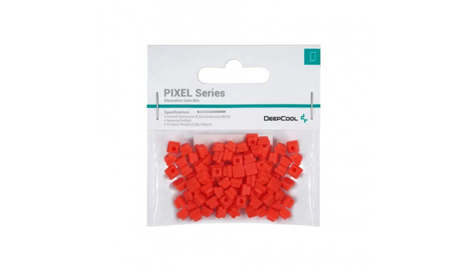 Accessory - DEEPCOOL PIXEL Universal Rubber 100pcs 9.8g Red