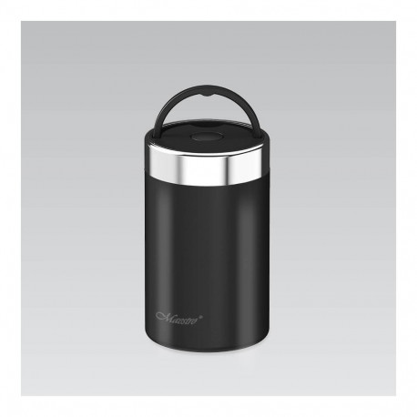 Food Thermos - Maestro MR-1649-50 500ml Stainless Steel Airtight Black