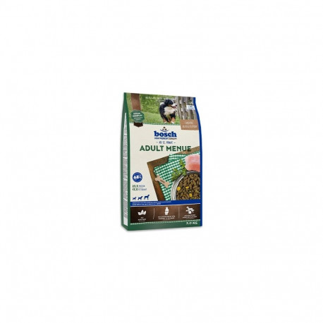 Dog Food - bosch Adult Menue Dry Dog Food 3kg Poultry Flavor