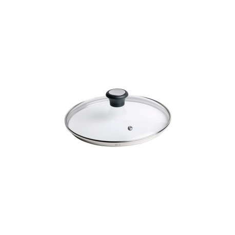 Cookware Lid - Tefal 28097612 26cm Glass Lid with Steam Hole Black