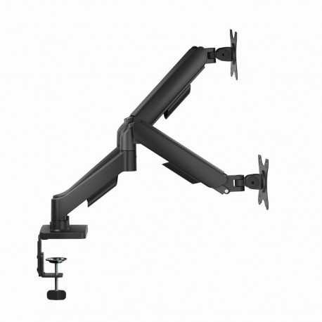 Monitor Mount - GEMBIRD MA-DA2U-01 Dual Display Arm 17”-32” with USB Ports Black
