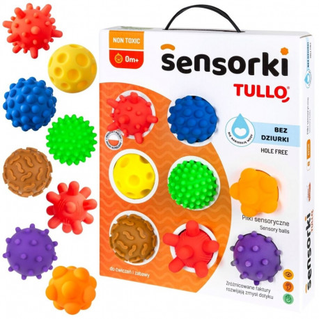 Sensory Toy Tullo Sensory Balls 8 pcs