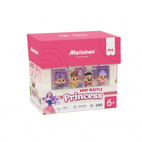 Construction Set - Marioinex Mini Waffle Princess Bricks 280 Pieces