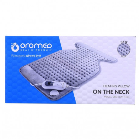 Heating Pad - ORO-HEAT NECK OROMED 62x42cm, 3 Heat Levels, Fleece Cover