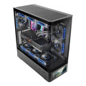 Computer Case - Mars Gaming MCLCDPRO Midi Tower ATX Micro ATX Mini-ITX Black
