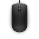 Computer Mouse - Dell MS116 Optical 1000 DPI USB Type-A Wired Black