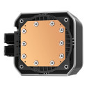 CPU Cooler - DEEPCOOL MYSTIQUE 360 ARGB 12cm Liquid Cooler Black