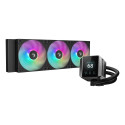 CPU Cooler - DEEPCOOL MYSTIQUE 360 ARGB 12cm Liquid Cooler Black