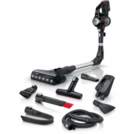 Stick Vacuum Cleaner Bosch BCS711PET Battery 40min Runtime Bagless 0.3L Black Red