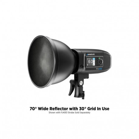 Lighting Reflector - Acme United Corporation Westcott 70° Narrow-Beam Reflector With Grid