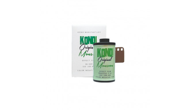 Film - KONO Original Monsoon 36 Color Negative Film, Balanced Color, Fine Grain
