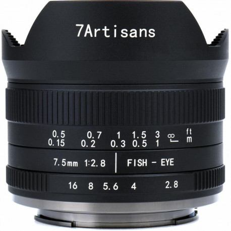 Lens - 7Artisans 7.5mm F2.8 II Ultra-Wide Angle for Canon EOS-R