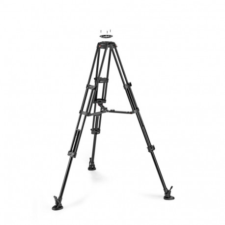 Video Tripod Manfrotto Statyw Pro Video Alu Twin with Twin Spreader